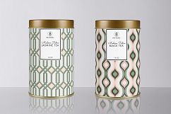 8 Seamless Retro Modern Patterns - Set 2 - Pink &amp; Green Product Image 3