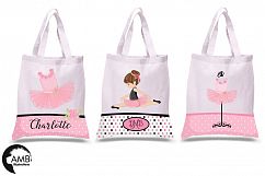 Ballerina clipart and paper BUNDLE, graphics and illustrations AMB-130678 Product Image 4