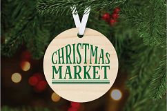 Christmas SVG Cut File - Christmas Market SVG DXF PNG EPS Product Image 6