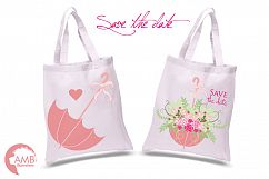 Umbrella Floral clipart, graphics, illustrations AMB-871 Product Image 2