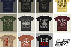 100 Retro Vintage T-Shirt Designs Product Image 9