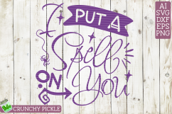 I Put A Spell On You SVG Product Image 2