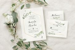 Modern Gold Foliage Wedding Suite Product Image 1