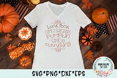 Hocus Pocus Comfy Sweaters Pumpkin Spice Everything SVG Product Image 1