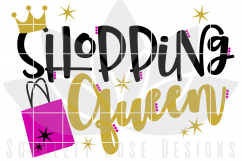 Mommy &amp; Me - Shopping Queen SVG Product Image 3