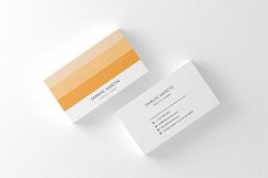 Beautiful Colours Modern Art Business Card Product Image 1