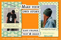 MOCKUP - Animated social media template - Crafting theme Product Image 3