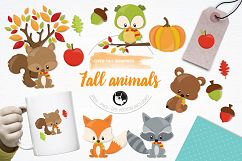 Fall Animals graphics and illustrations Product Image 1