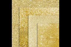 42 New Gold Glitter and Sequin Papers 8.5 x 11 inch Product Image 4