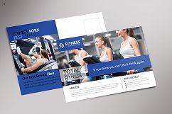 Corporate Fitness Post Card Product Image 3