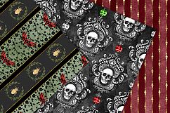 Gothic Christmas Digital Paper Set 2 Product Image 3