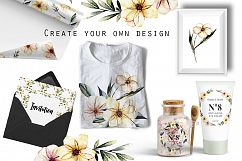 Arizona. Flower watercolor clip art. Product Image 8