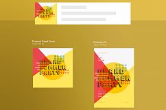 Summer Music Party Design Templates Bundle Product Image 11