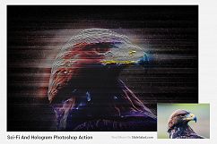 Sci-Fi And Hologram Photoshop Action Product Image 18