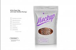 White Paper Bag Stand Up Pouch Doypack Product Image 3