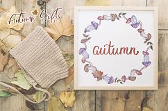 Gifts of autumn PNG watercolor set Product Image 7