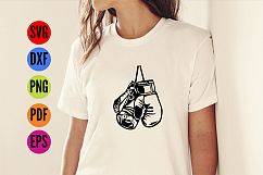 Boxing Gloves SVG Cutting File  Product Image 2