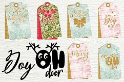 Christmas | Gift tags and sentiments | BUNDLE - 12 Designs Product Image 2