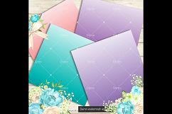 100 Ombre Texture Digital Papers, Ombre Background Product Image 4