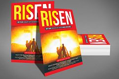 Easter Sunday Risen Flyer Product Image 3