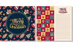 Christmas template. Big bundle. 30 greeting card. Christmas invitation. Xmas flyer Product Image 17
