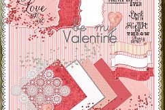 My Romance Clip Art &amp; Element Pack- 49 Piece Set. Product Image 3