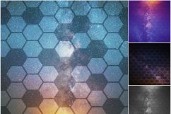 60 Hexagon Backgrounds Product Image 2