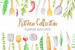 Watercolor Kitchen Collection  Product Image 1