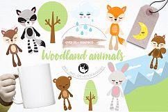 Woodland plushies graphics and illustrations Product Image 1
