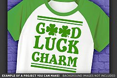 Good Luck Charm SVG - Kids St. Patricks Day - 1075 Product Image 3