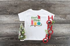 Don&#039;t Peek SVG - Christmas SVG Cut File - DXF PNG EPS JPG Product Image 7