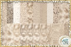 Champagne Ivory Gold Seamless Digital Papers,Border,Overlay Product Image 7