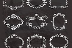 Set of vintage frames and monograms Product Image 14