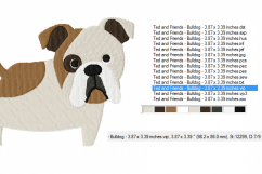 BULLDOG ~ Embroidery Designs ~ Machine Embroidery Design in 2 sizes - Instant Download ~ How Much is that Doggie in the Window! Product Image 2