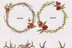 Natural Decay Watercolor Illustrations Product Image 3