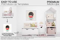 Kids Room &amp; Frame Mockups Product Image 3