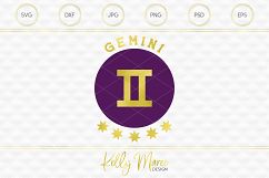 Gemini Zodiac SVG File Product Image 1