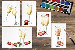 Champagne &amp; strawberries Product Image 5