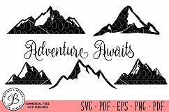 Mountain SVG Bundle Product Image 1