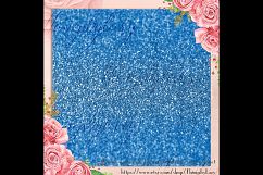 42 Royal Blue Luxury Shimmer Glitter Digital Papers Product Image 3