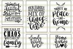 Family Love Quote SVG Cut Files Bundle Product Image 4