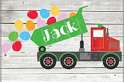 Easter Truck svg - Dump truck svg - EasterTruck - truck svg Product Image 1