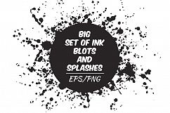 Ink blots and splachers set Product Image 1