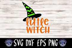 Little Witch | SVG DXF EPS PNG Digital Cut File Product Image 1