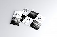 Minimal Trifold Brochure Product Image 2