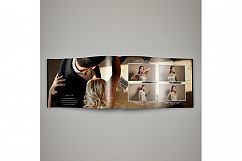 Wedding album Template A4 Landscape Product Image 5