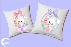 Easter Bunnies clipart, graphics, illustrations AMB-1182 Product Image 4