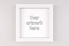 General white square mock up frame Product Image 1