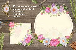 Floral Design Pack (watercolor &amp; pastel) Product Image 18