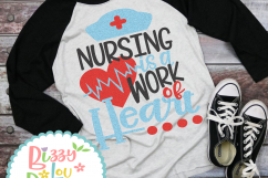 Nursing is a work of Heart Product Image 2